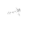 Piston/connection rod system