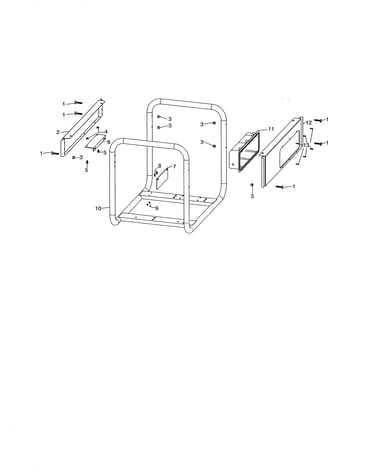 Frame/control panel box