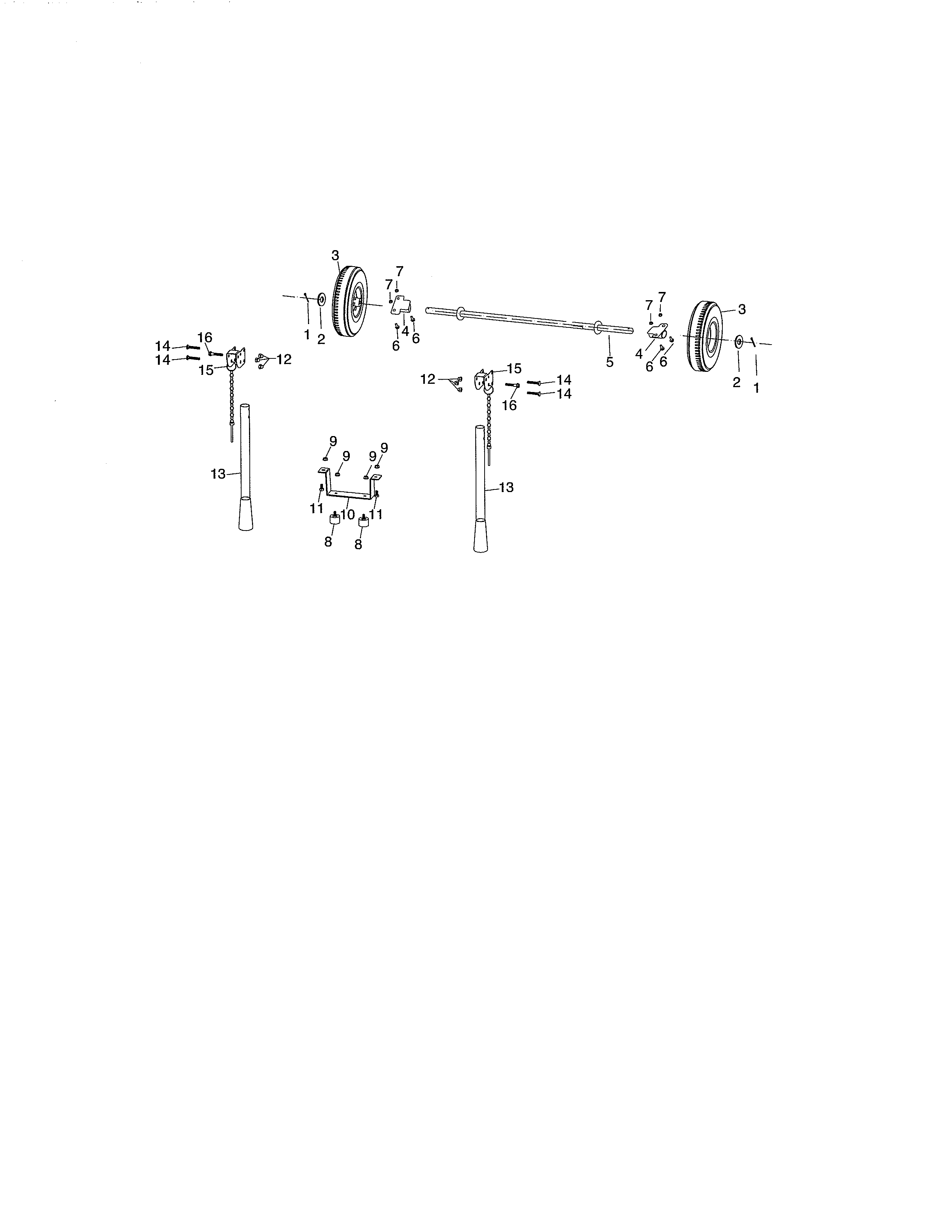 Wheel & handle