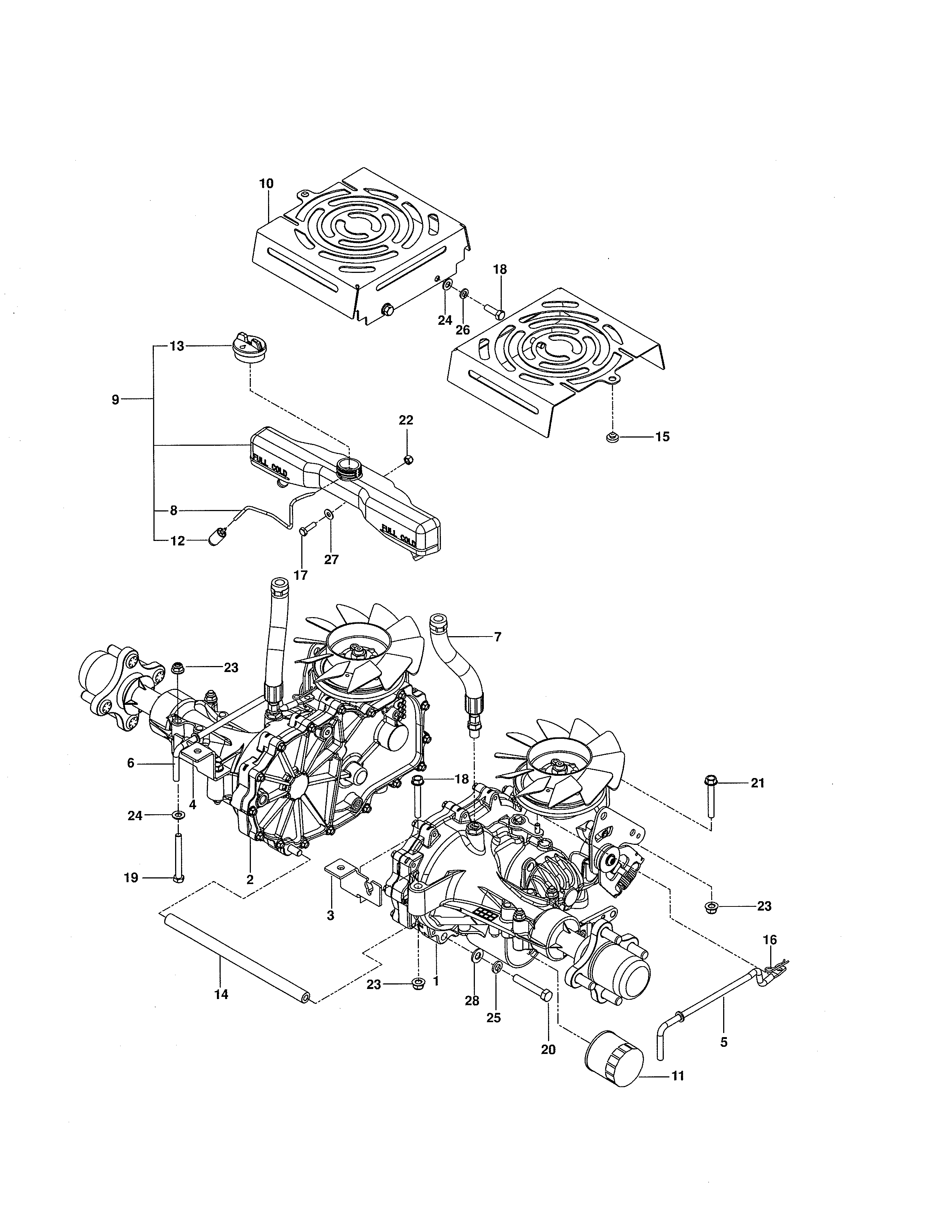 Hydraulic pump-motor