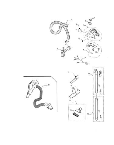 Hose and attachments