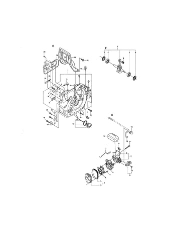 Crankcase/crankshaft