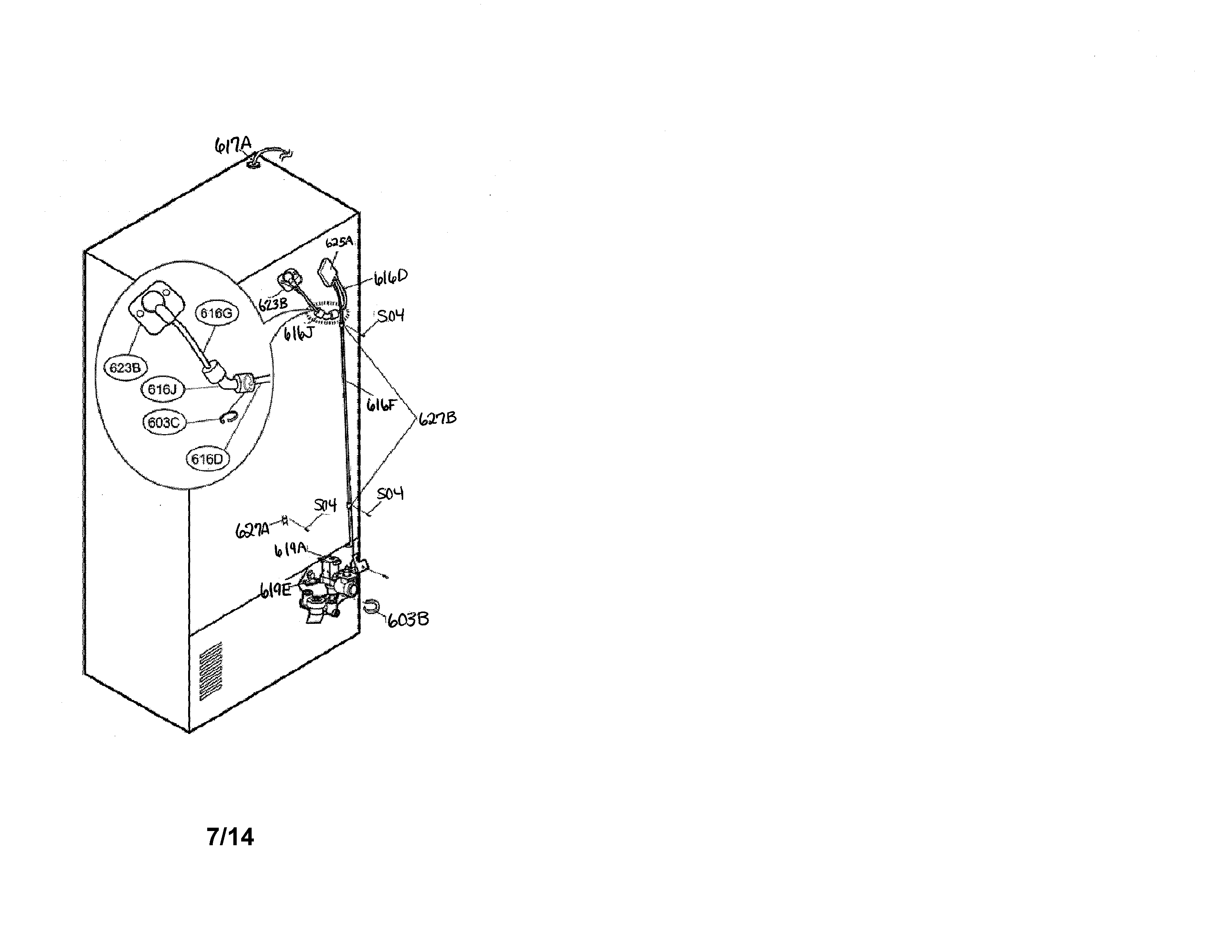 VALVE & WATER TUBE