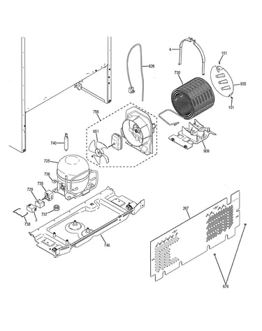 Machine compartment