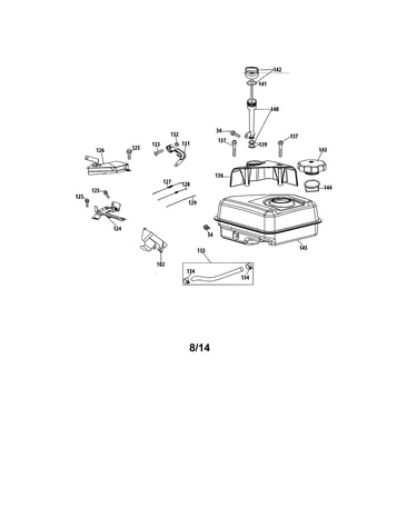 Fuel tank/mounting