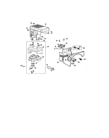 Muffler/air housing