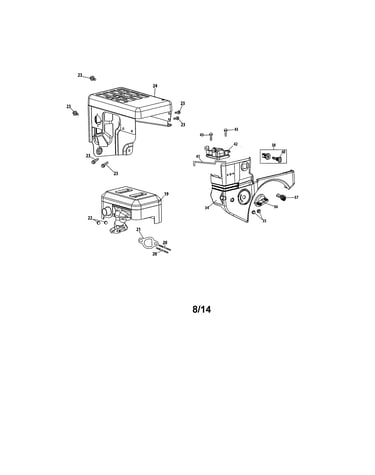 Muffler & air housing