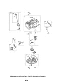 Cylinder/crankshaft/sump