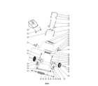 Craftsman 13837670 16" reel mower diagram