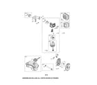 Briggs & Stratton 9P702-0166-F1 carburetor/fuel tank diagram