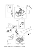 Cylinder/crankshaft/sump