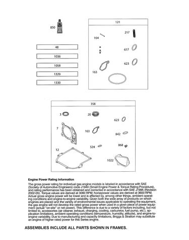 Gasket set/carburetor overhaul kit