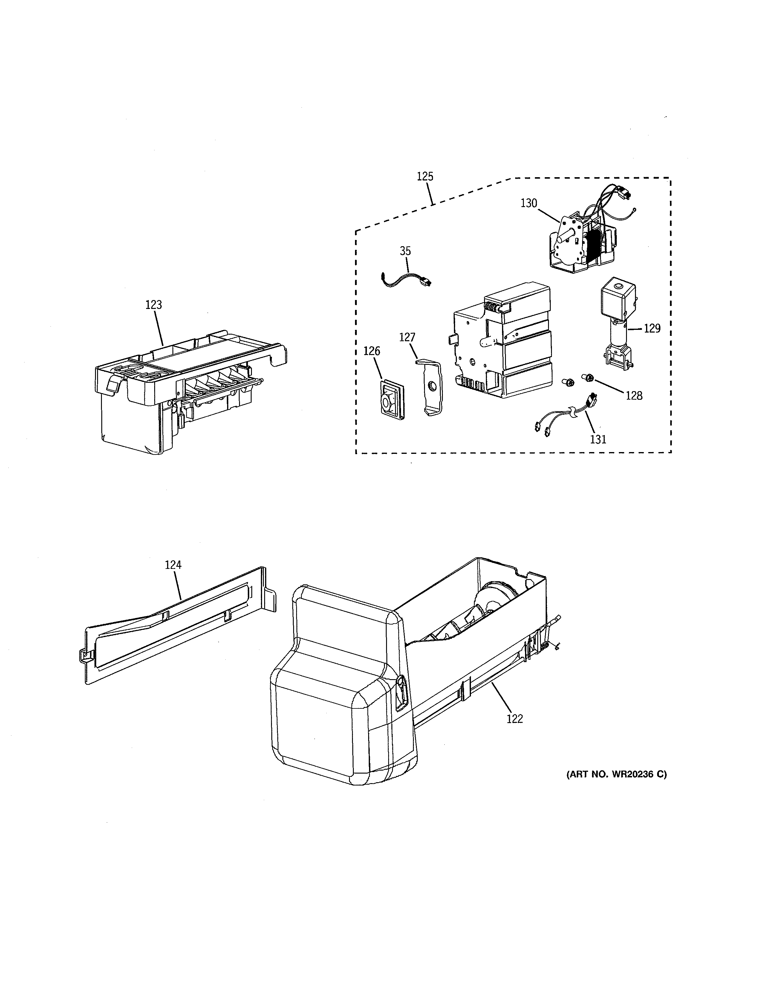 Ice maker & dispenser