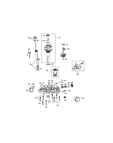Crankshaft & crankcase cover