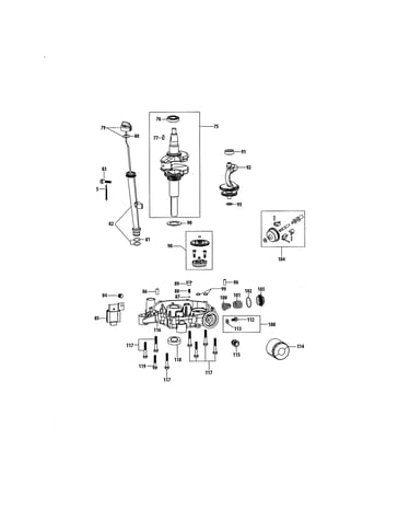 Crankshaft & crankcase cover