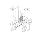 GE GSH25JGDDBB freezer section diagram