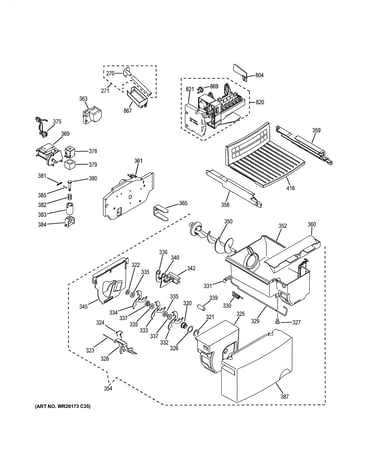 Ice maker & dispenser