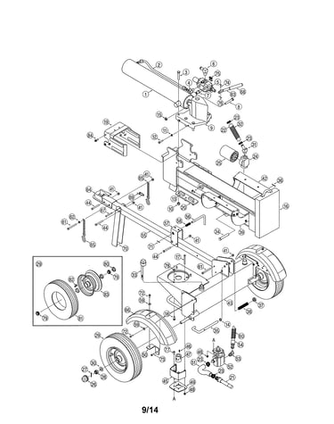Log splitter