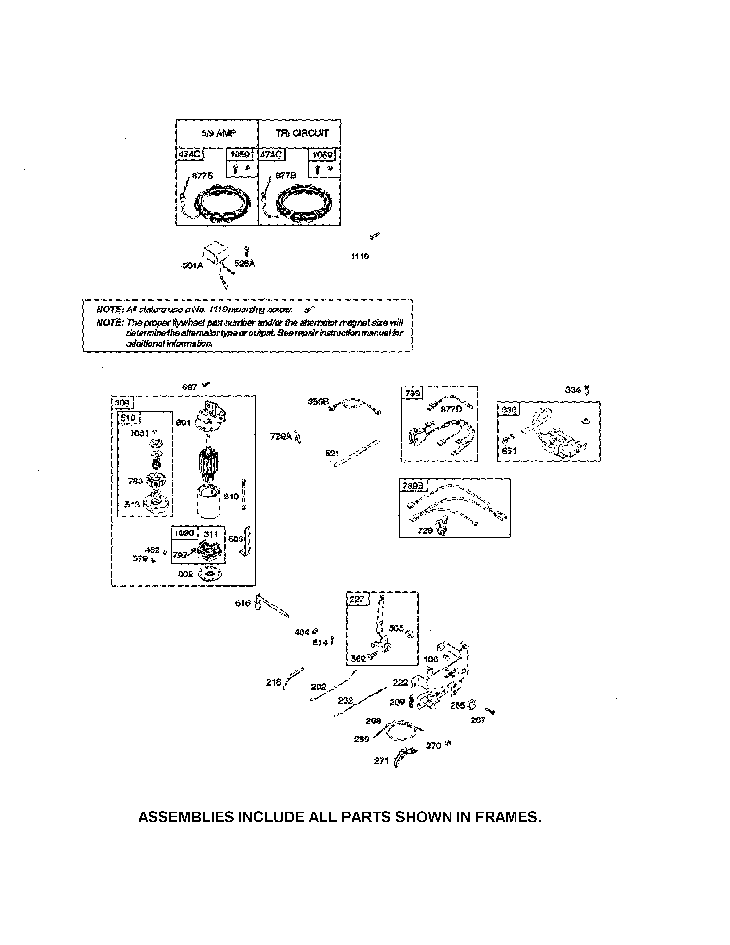 ALTERNATOR/MOTOR-STARTER