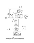 Blower housing/flywheel