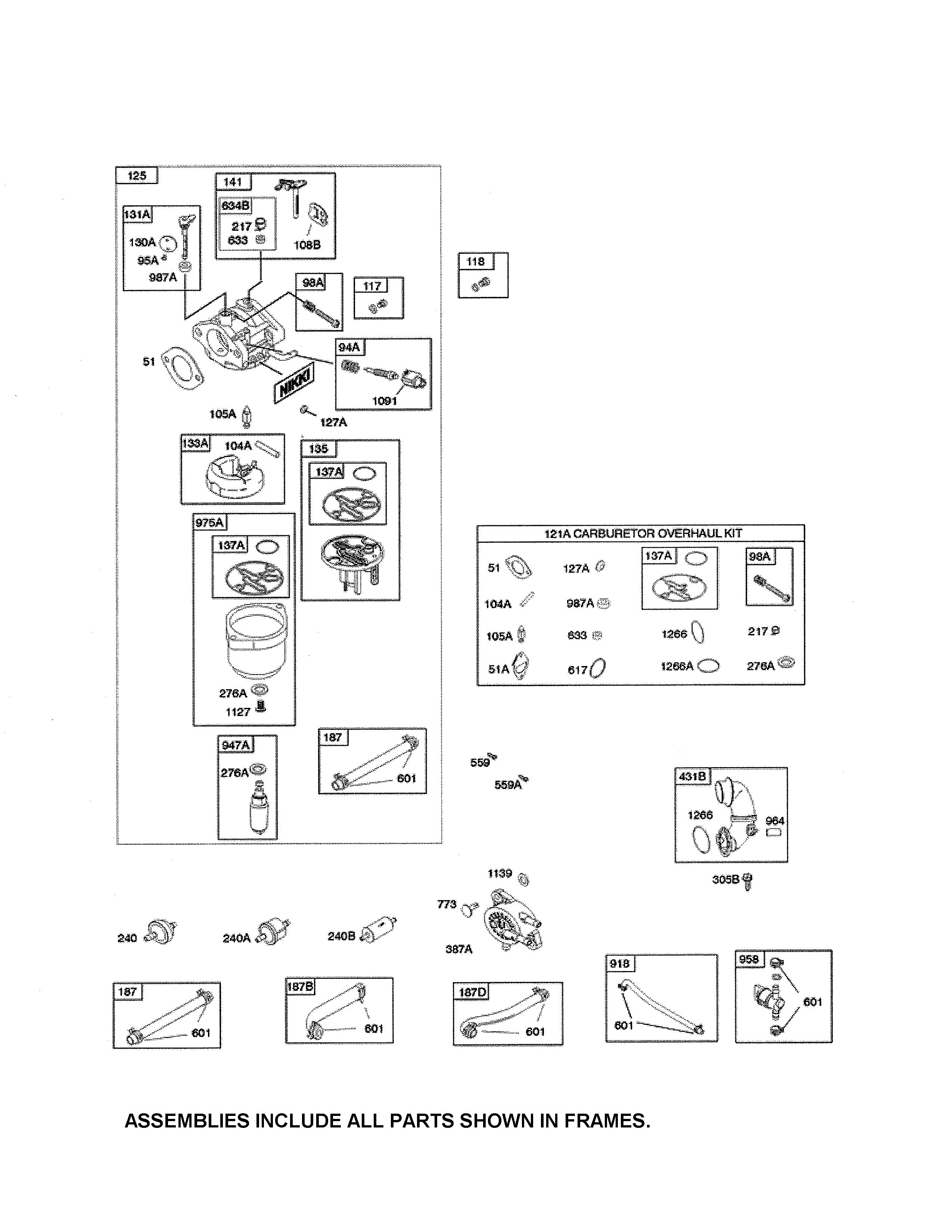 CARBURETOR/FUEL SUPPLY