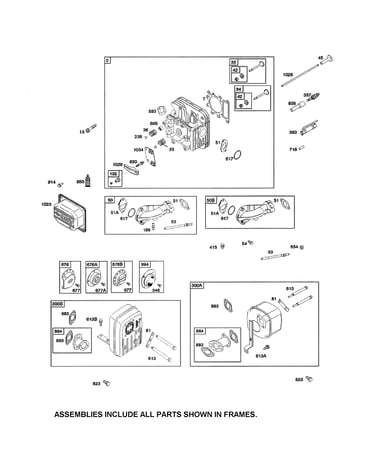 Cylinder head/exhaust