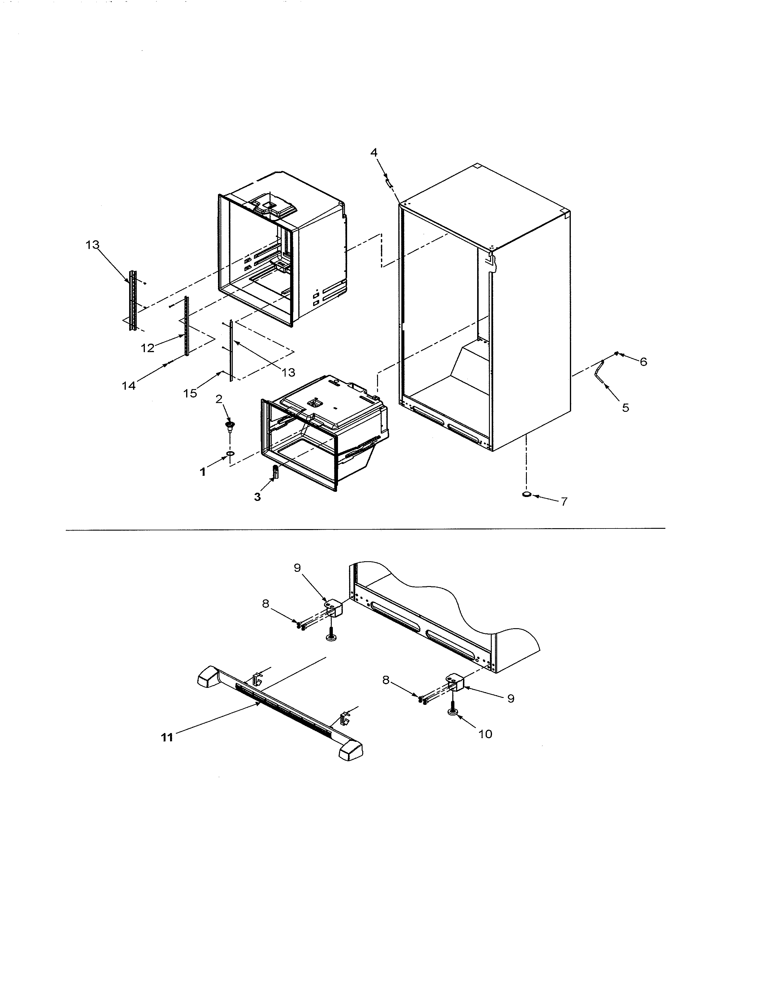 Interior cabinet