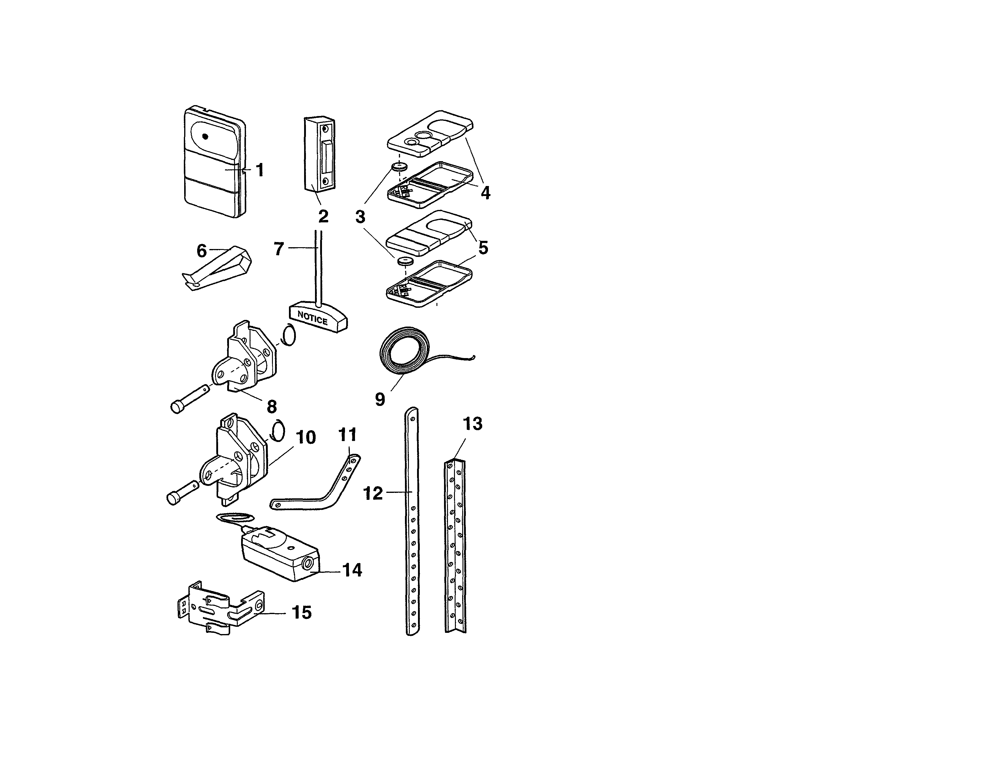 Installation parts