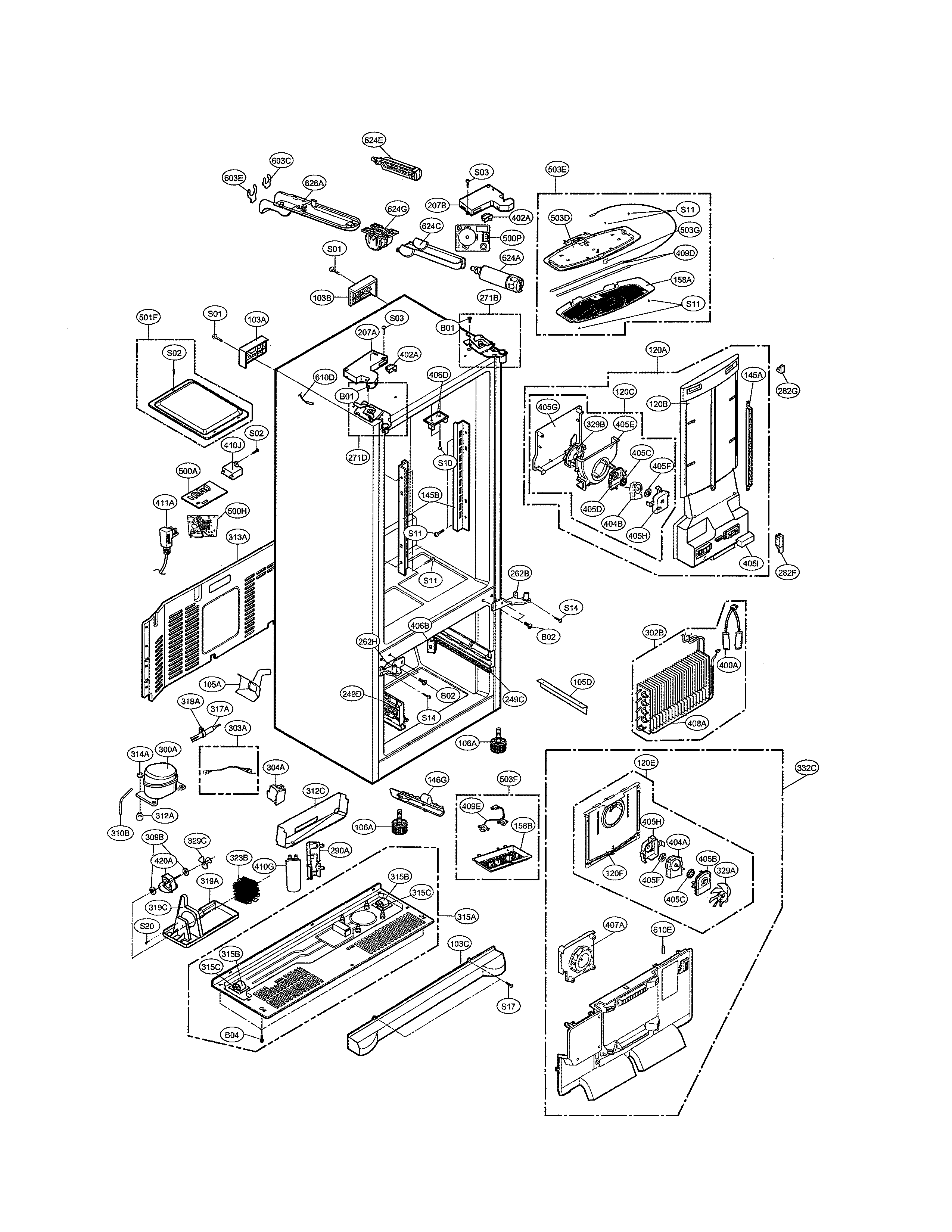 CASE PARTS