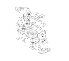 Craftsman 917255621 mower deck diagram