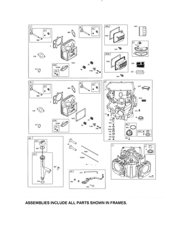 Head-cylinder/sump