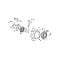 Blower housing/flywheel