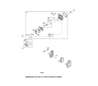 Briggs & Stratton 093J02-0032-F1 air cleaner/cylinder head diagram