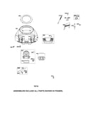 Blower housing/air cleaner