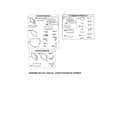 Craftsman 917204140 engine/valve gasket sets diagram