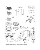 Motor starter/flywheel
