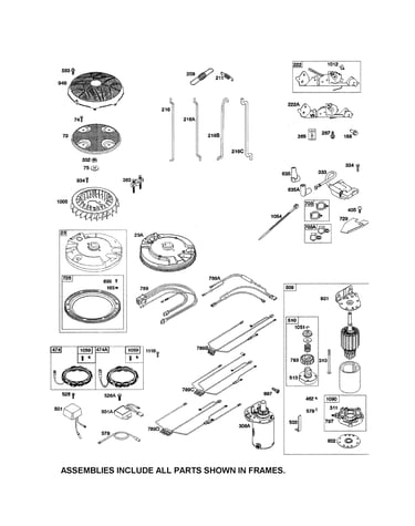 Motor starter/flywheel