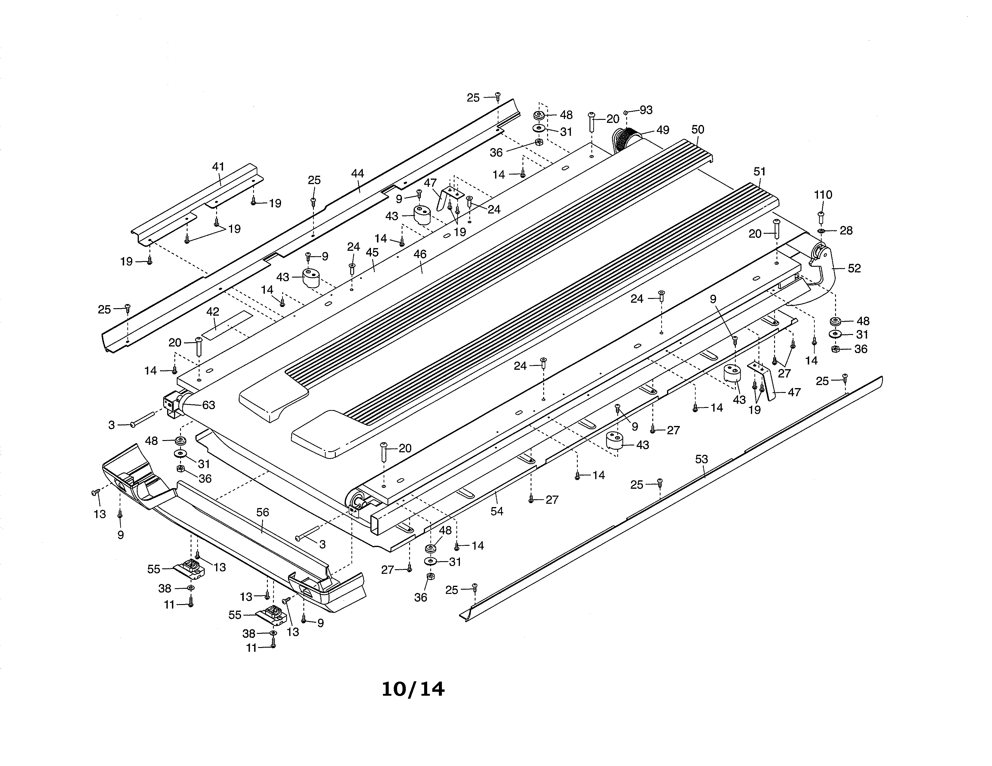 WALKING BELT/FRAME