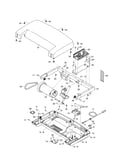 Hood/drive motor