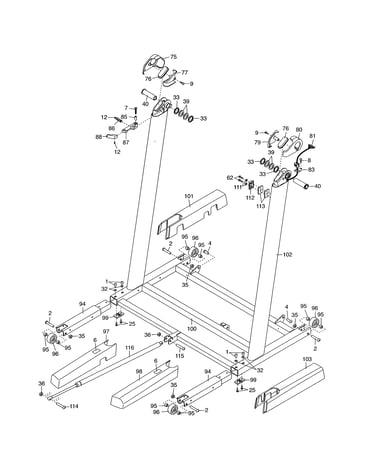Uprights/base