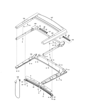Top handrail cover