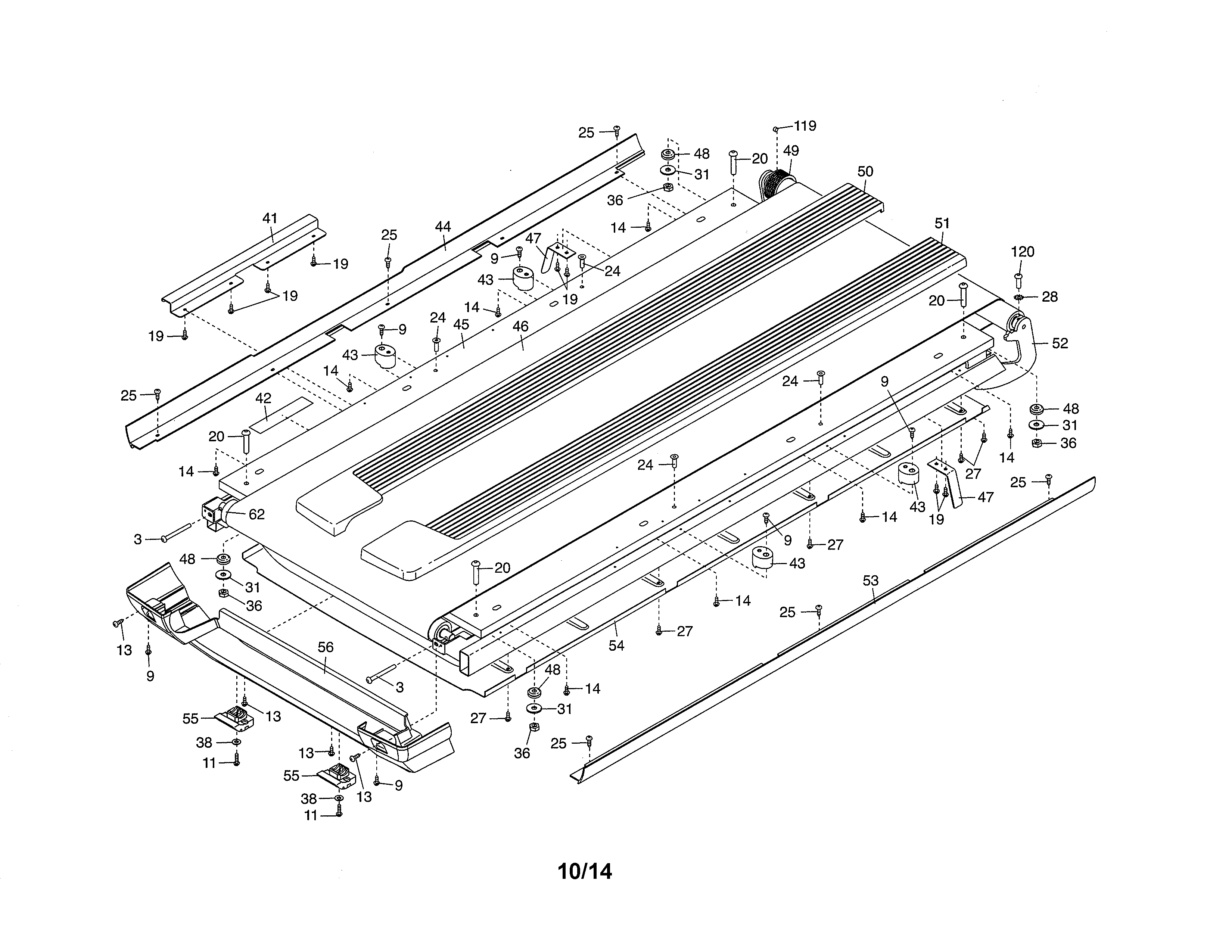 WALKING BELT/FRAME