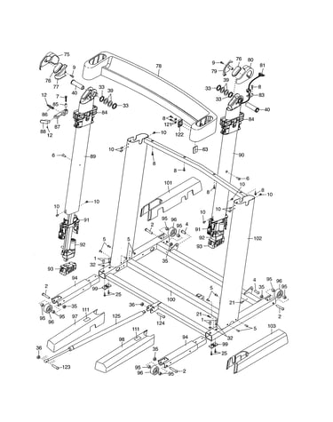 Uprights/base