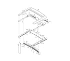 Proform 831249420 top handrail/pulse bar diagram