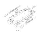 Proform 831248400 walking belt/foot rails diagram