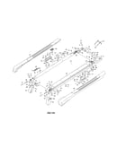 Walking belt/foot rails