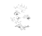 Proform 831248400 hood/drive & incline motors diagram