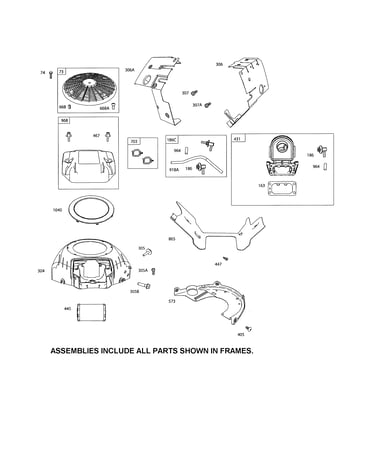 Blower housing/elbow-intake
