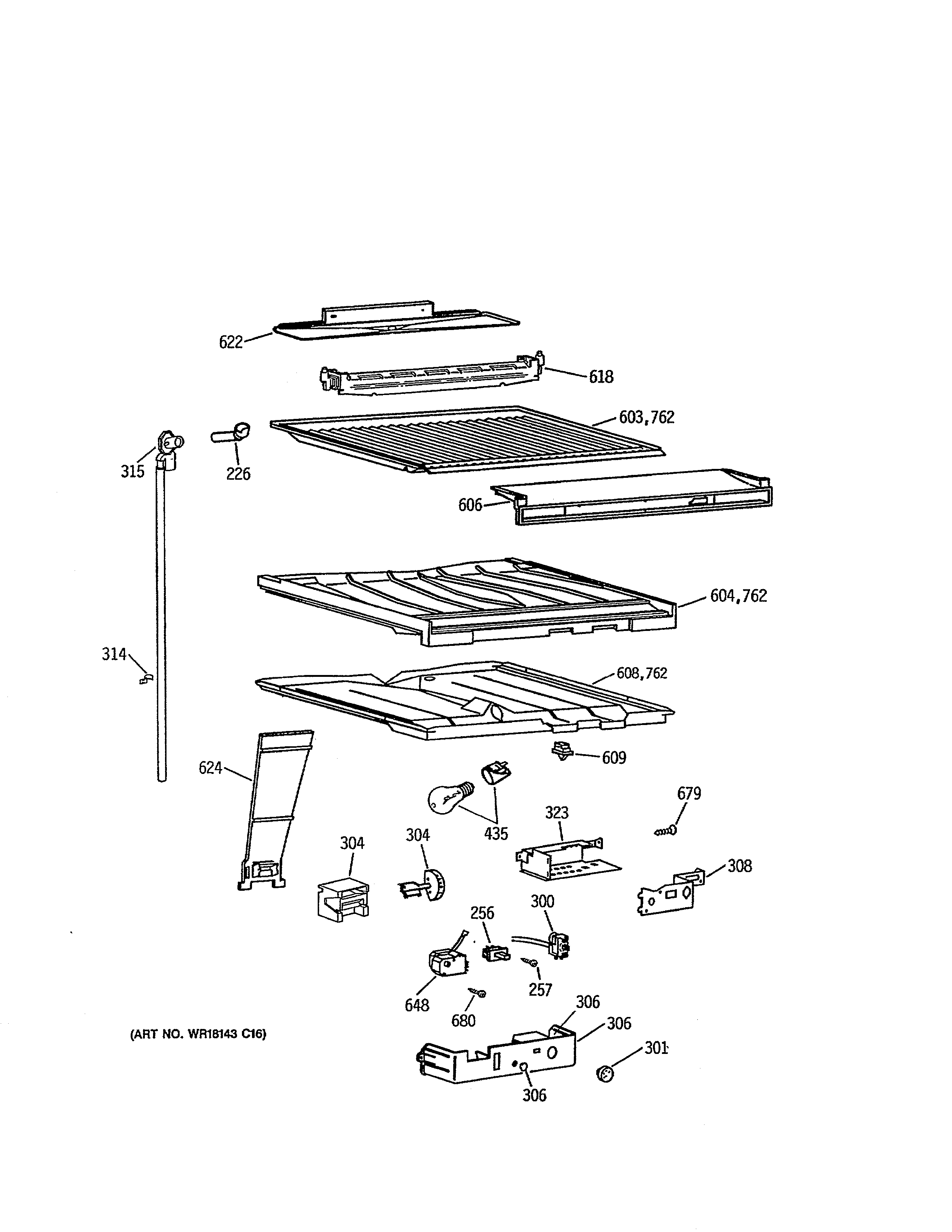 Compartment separator