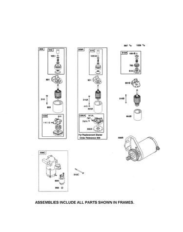 Electric starter